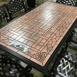 7pc Patio Furniture