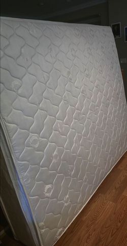 Pillow top king mattress.