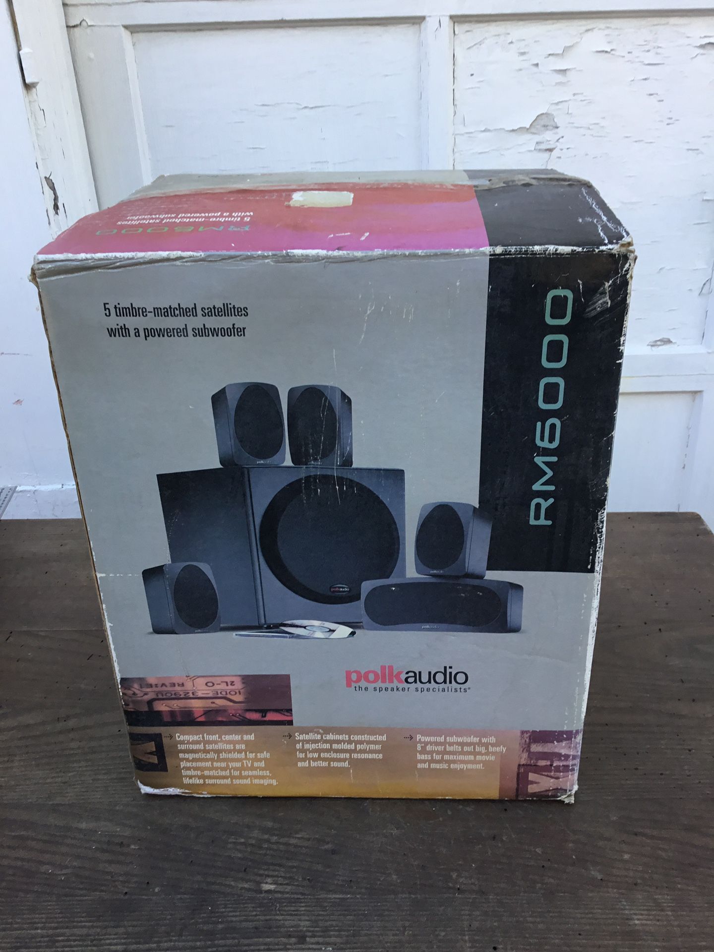 Polk Audio Speaker Set RM6000 New In Box Make Offers
