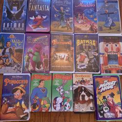 Mixed Lot Of VHS Tapes  - Lot 1