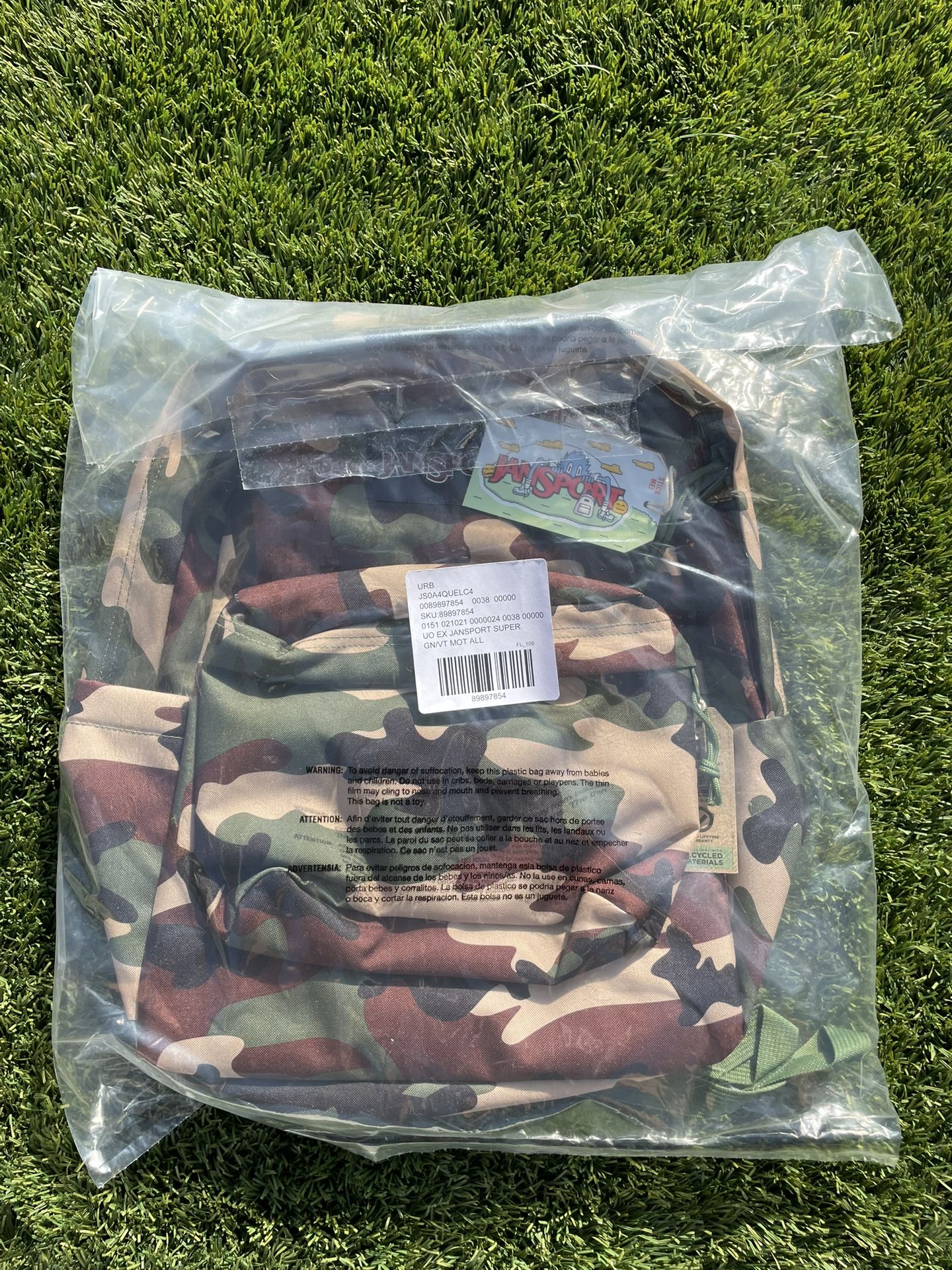 Jansport Camo Backpack