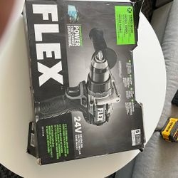 FLEX 24V Brushless Cordless 1/2-Inch 1,400 In-Lbs Torque 2-Speed Drill Driver Turbo Mode Kit 