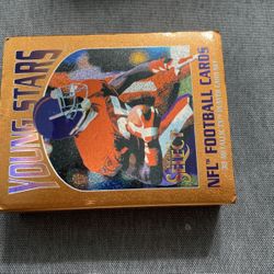 Score Select Young Stars NFL Football-38 Metallic Fx Player Card Set