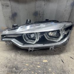 2016 2017 2018 BMW 340i  Left Driver Side LED Headlight OEM (contact info removed)-02