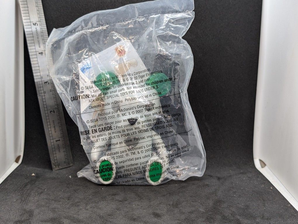 Vtg Green Bear Robo Chi SEGA Tiger Electronics 2002 McDonalds Happy Meal Toy