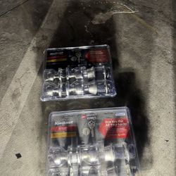 2 Sets Of Door Knobs 