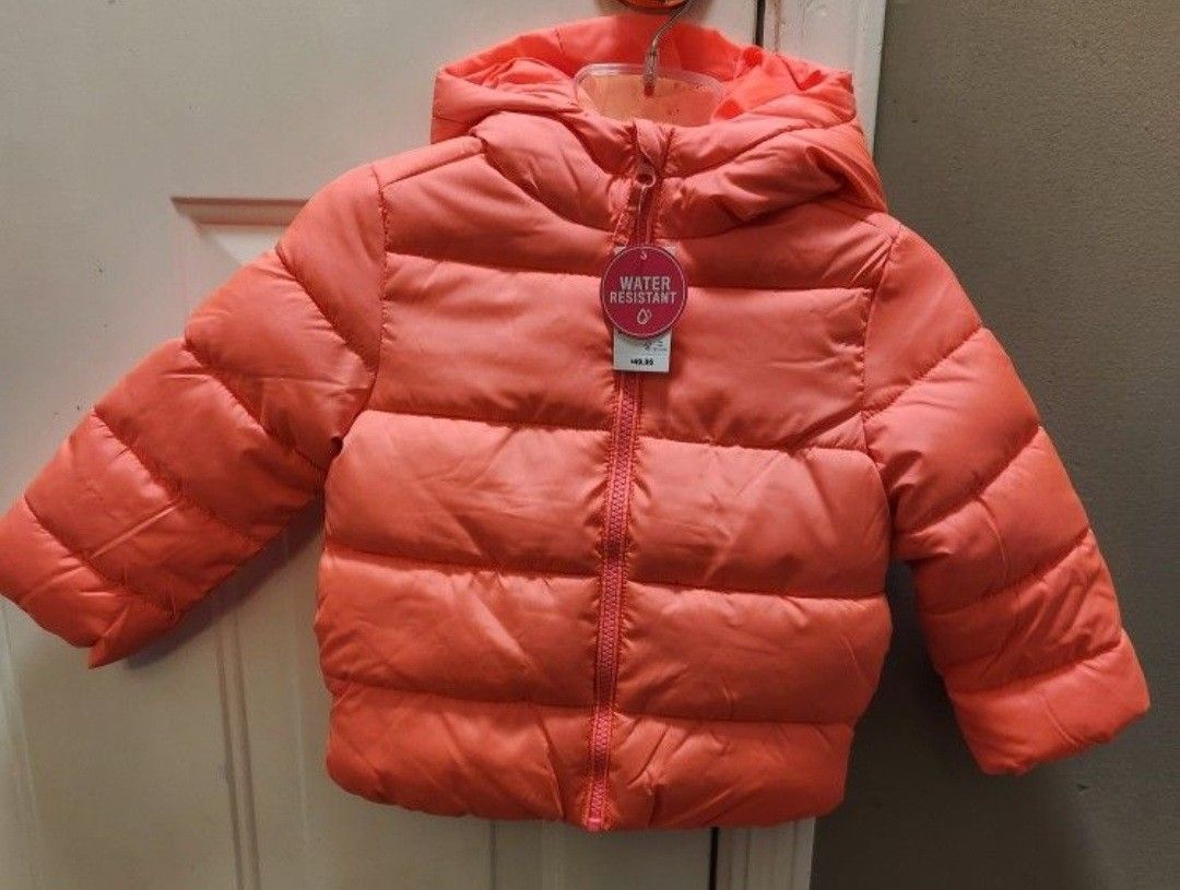 Brand New Toddler Girl Coats Size 3T