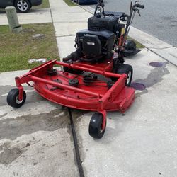 Gravely Pro Walk Behind With Sulky 50’