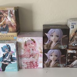 Anime Figures 25$ Each