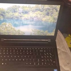 Lenovo Laptop, Don't Know Exact Size, Black In Color , Model Name 80UD