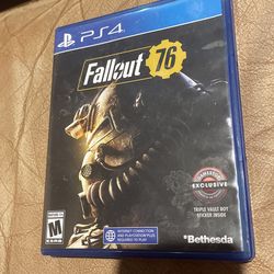 Fallout 76 PS4 Game