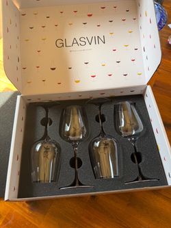 GLASVIN Wine Glasses (set of 4)