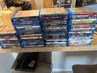 70+ Movie Blu‑ray Collection – 3D, Action, Comedy, Franchises