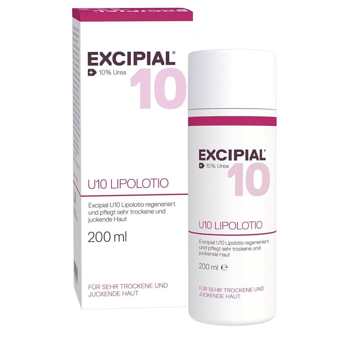 Excipial U10 Lipolotion Nourishing Body Lotion Dry And Irritated Skin 10% Urea