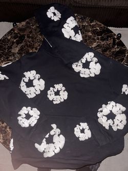 Denim Tears Hoodie Black Used 