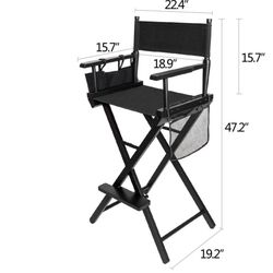 Make-up/Director Chair, Set Of 2