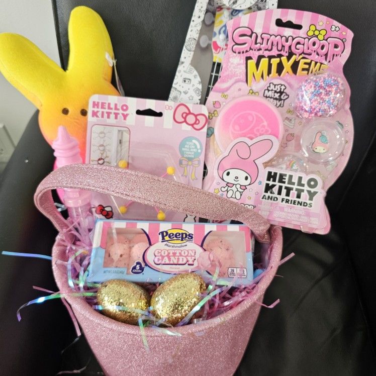 Hello Kitty Theme Basket