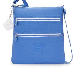 Kipling Keiko Blue Crossbody Mini Bag Lightweight Adjustable Shoulder Sling