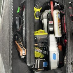 Full Contractor Tool Bag Set – Drill, Hammers, Pliers, Wrenches & More – Ready to Work