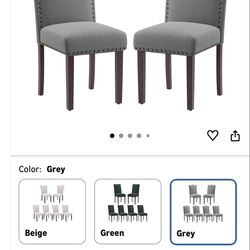 Dining chairs (set of 2)