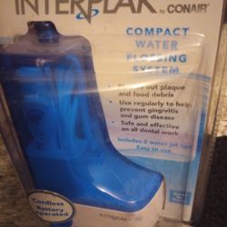 Compact Water Flossing System 
