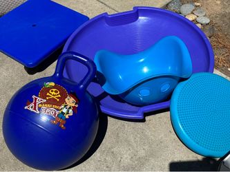 Hoppity Hop, Bilibo, Move N Sit Cusion, Scooter Board!