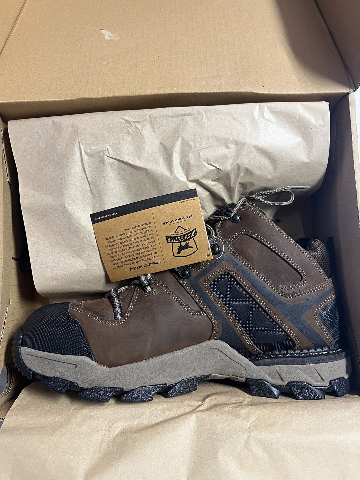 Red Wings Safety Boots Fits foot size 13 to 14