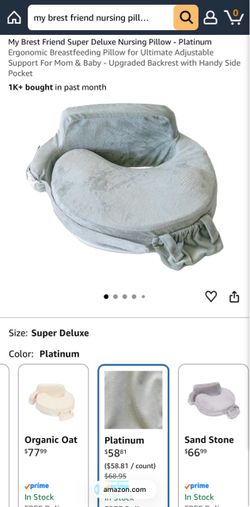 Breastfeeding nursing pillow