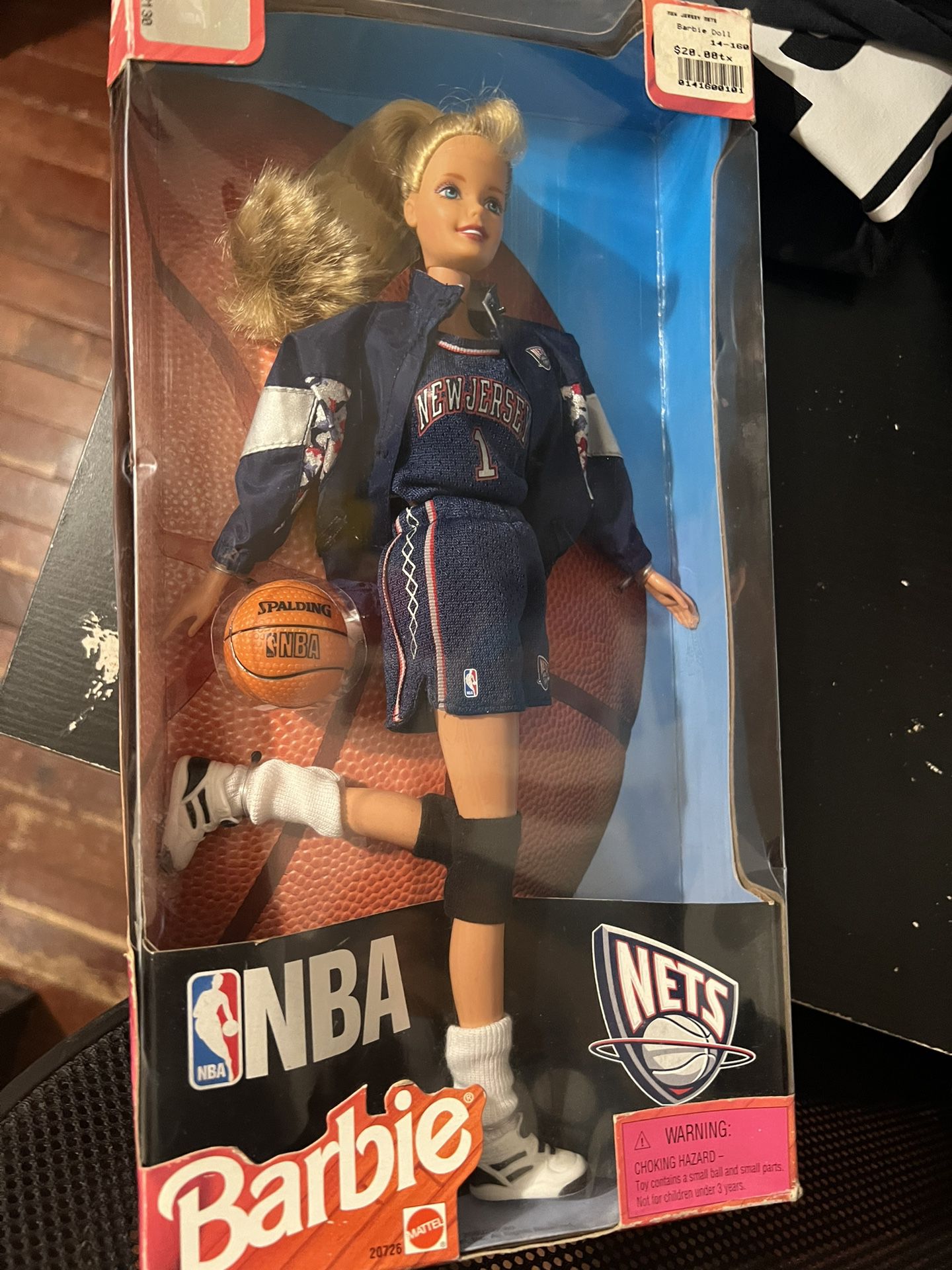 groot Teleurstelling Inferieur 1998 Mattel NBA New Jersey Brooklyn Nets Barbie Doll NEW ** for Sale in  Brooklyn, NY - OfferUp
