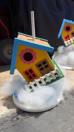 Decorative houses theme movie up 8 pza.