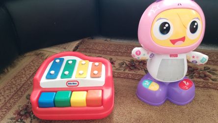 Musical doll and musical piano