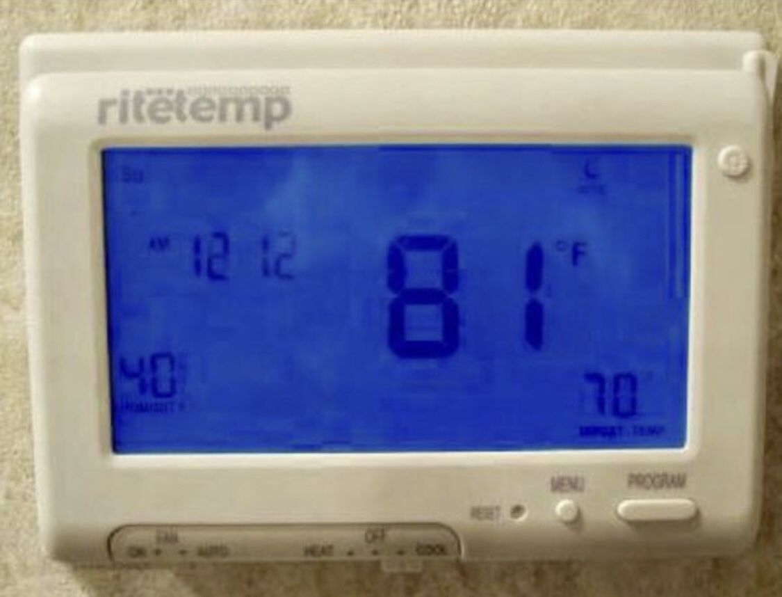 RiteTemp thermostat 8085c for Sale in San Antonio, TX OfferUp