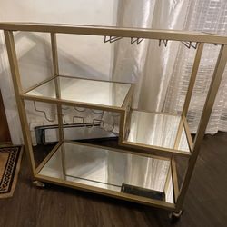 Gold Bar Cart 