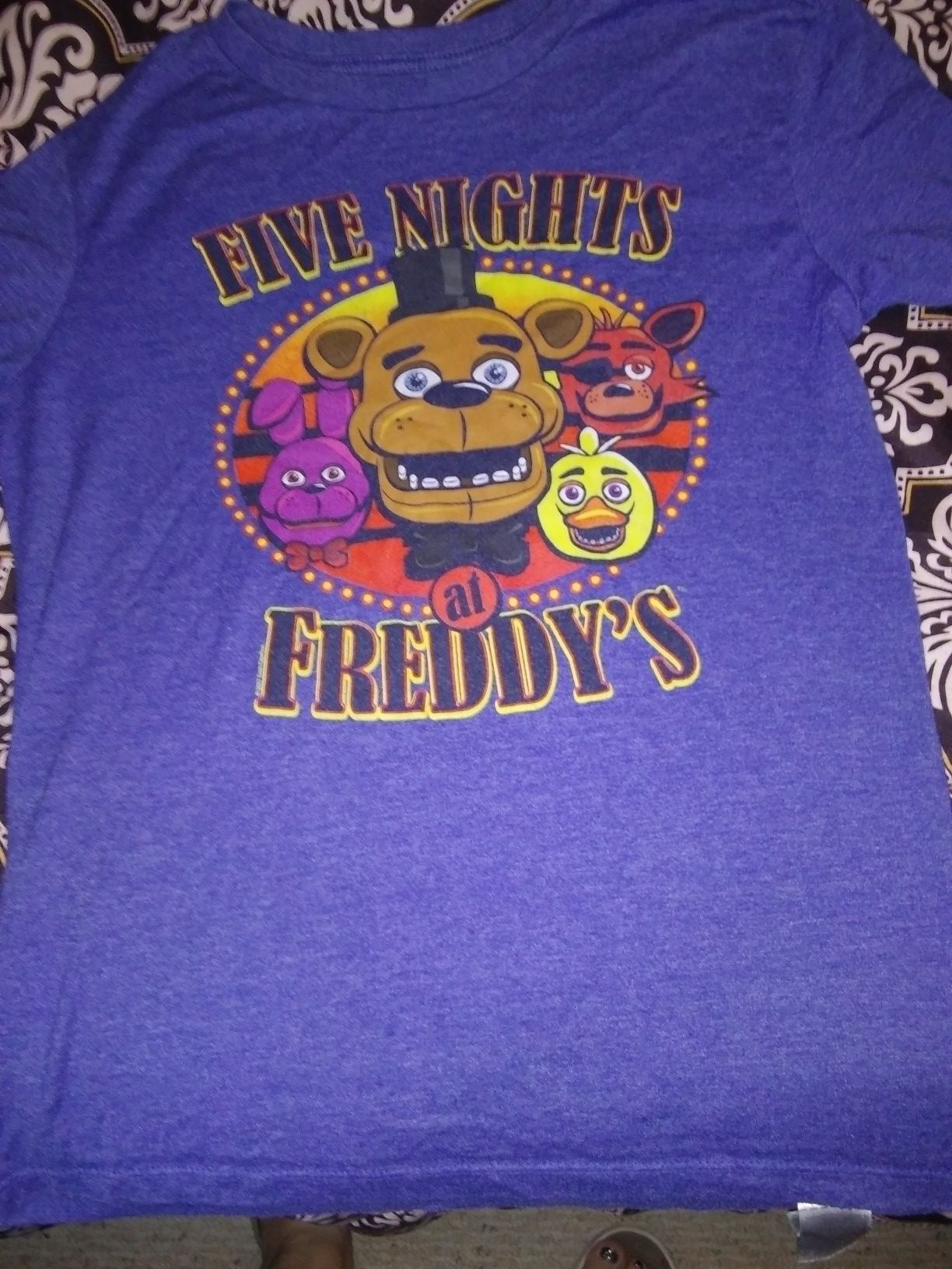 Old Navy Boys size XL Five Nights at Freddy's tshirt