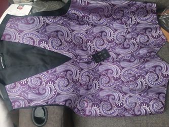 Men's Small Purple Vest