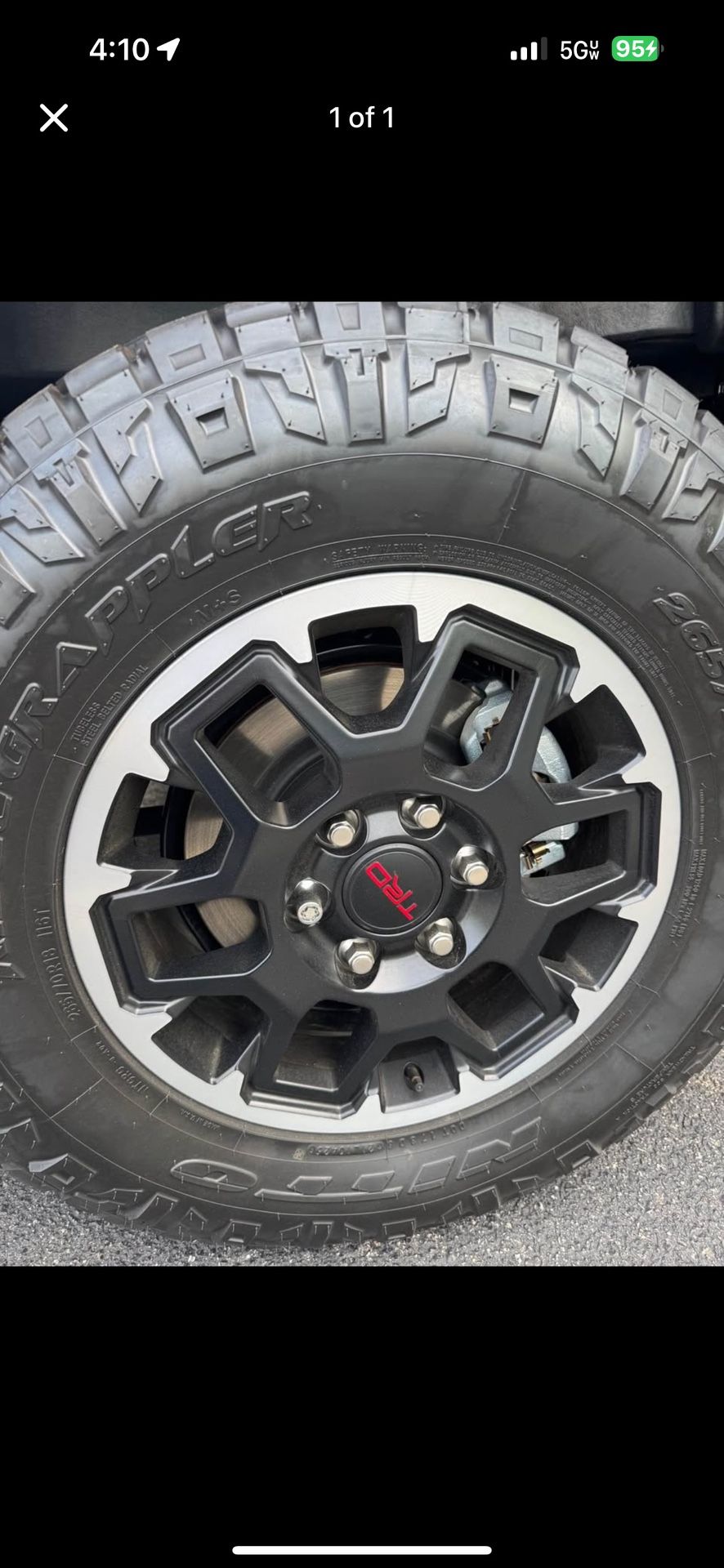 18 Inch Toyota Tacoma TRD Wheels