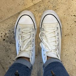 Platform Converse, White Size 5