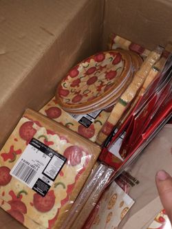 Napkins Plates And Decorations