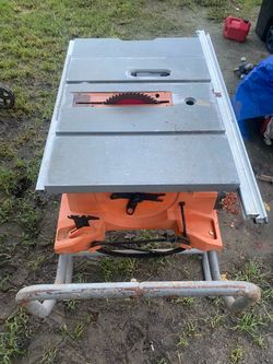 Ridgid Table saw