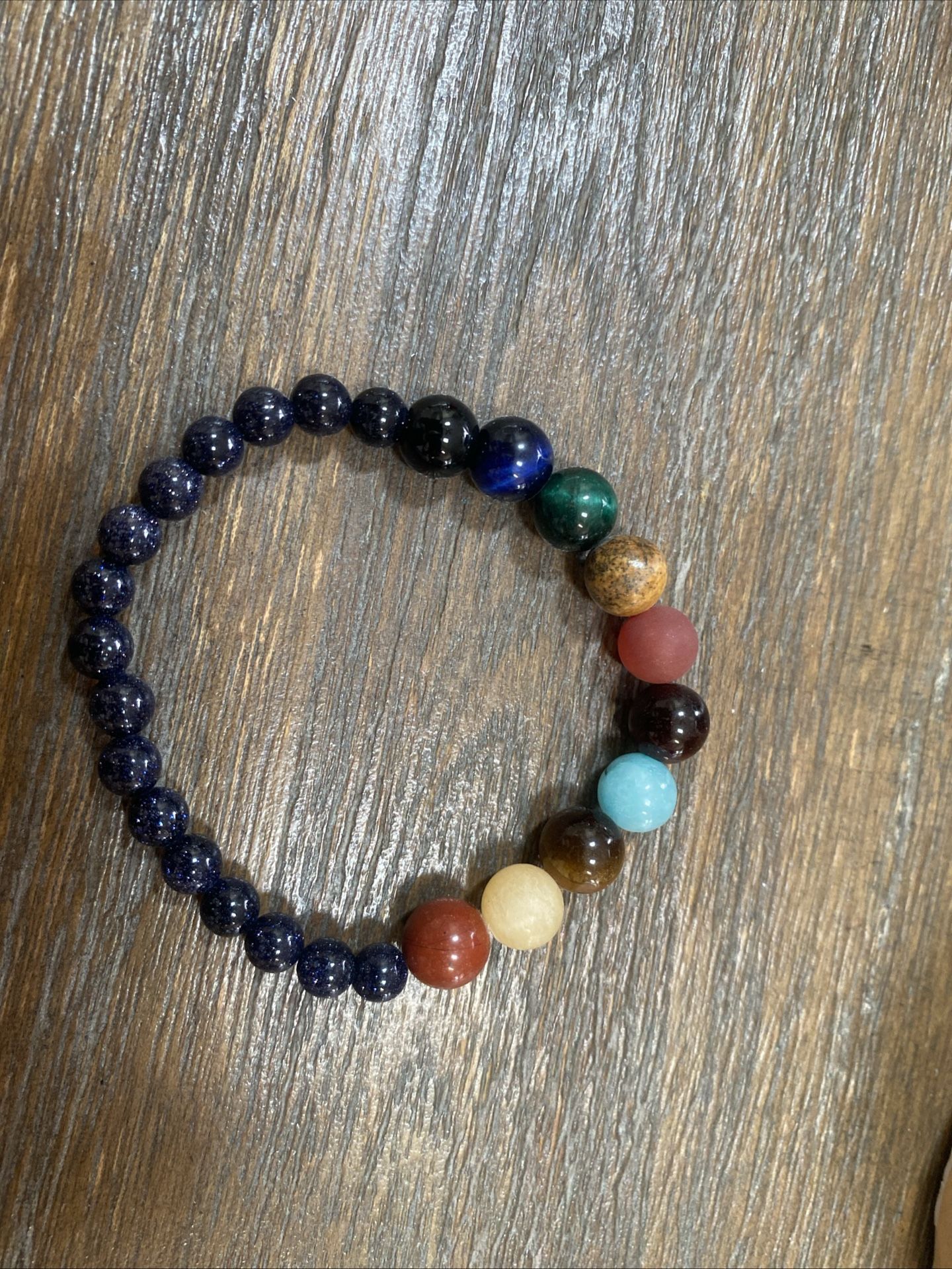 Solar System Bead Bracelet