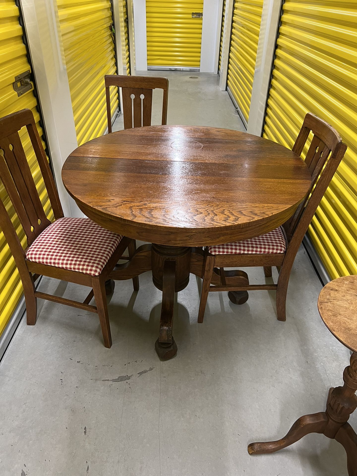 Solid Oak Breakfast table