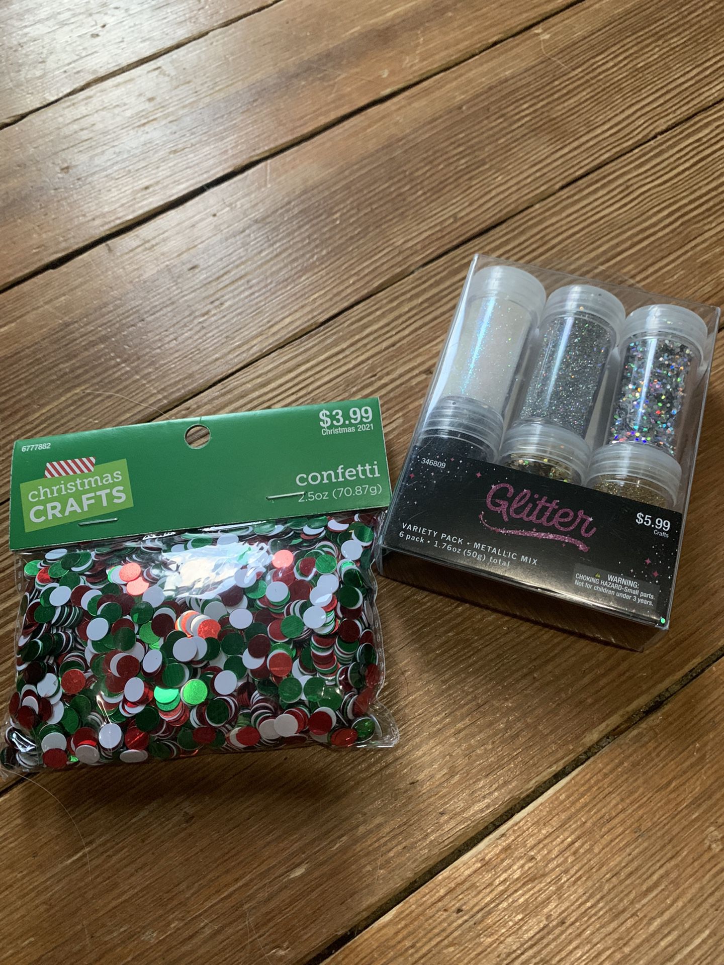 Christmas Confetti And Glitter 