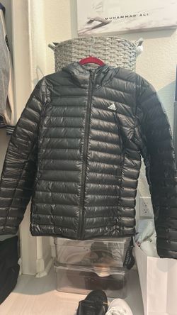 Black puffer jacket