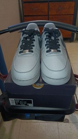 Nike Air Force 1 07 LV8 Wolf Grey Black Stitching Size 10.5 Mens Brand New in the Box Asking $100 Firm on the Price