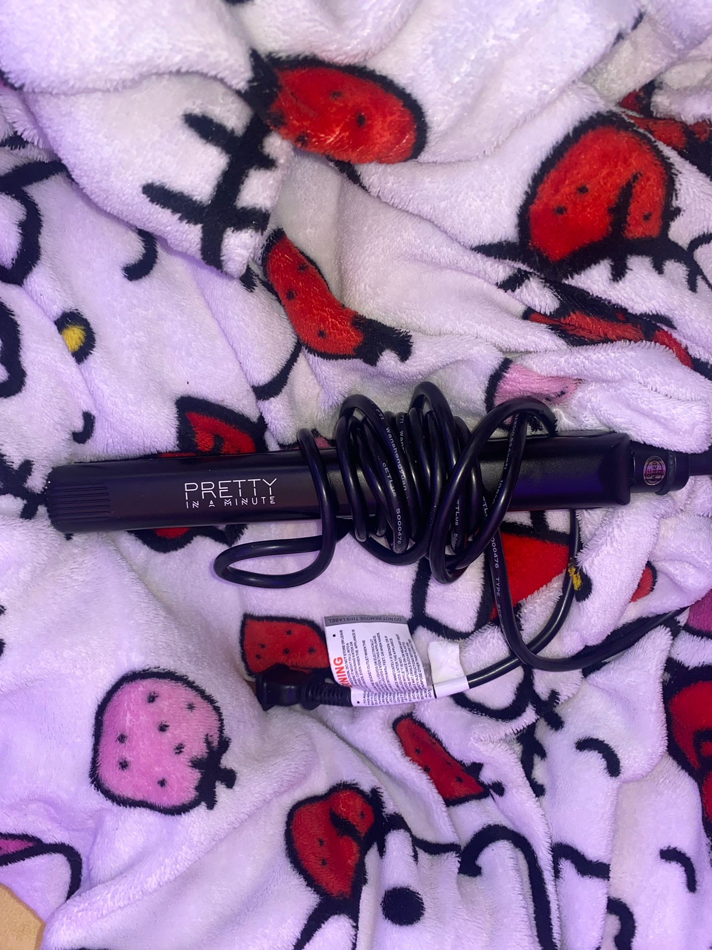 pretty in a minute professional hair straightener
