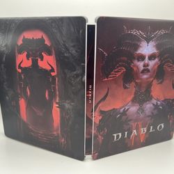 Diablo 4 Custom made Steelbook Case only for PS4/PS5/Xbox (No Game) New