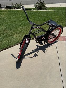 Fire decal electra bike