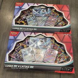 Pokemon Lugia EX & Latias EX Premium Collection