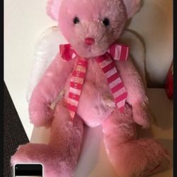 NEW Victoria’s Secret Limited Edition Angel Bear Toy Plush Stuffed Animals Collectible Collection Gift Present Birthday Anniversary Surprise Holiday 