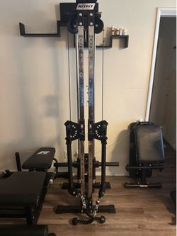 RITFIT Plate-Loaded Cable Crossover Station + Adjustable Bench